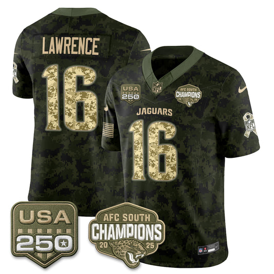 Jacksonville Jaguars 2026 Salute to Service Vapor Jersey - Stitched-NQD