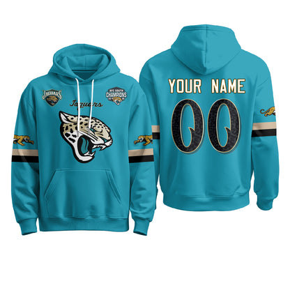 Jacksonville Jaguars 2026 Rivalries Custom Fleece Hoodie - Printed