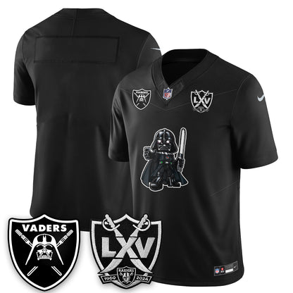 Las Vegas Raiders x Dark Lord Edition Vapor Jersey - Stitched
