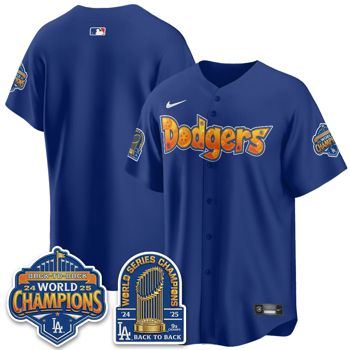 Los Angeles Dodgers x DB Night 2026 Vapor Jersey V2- Stitched