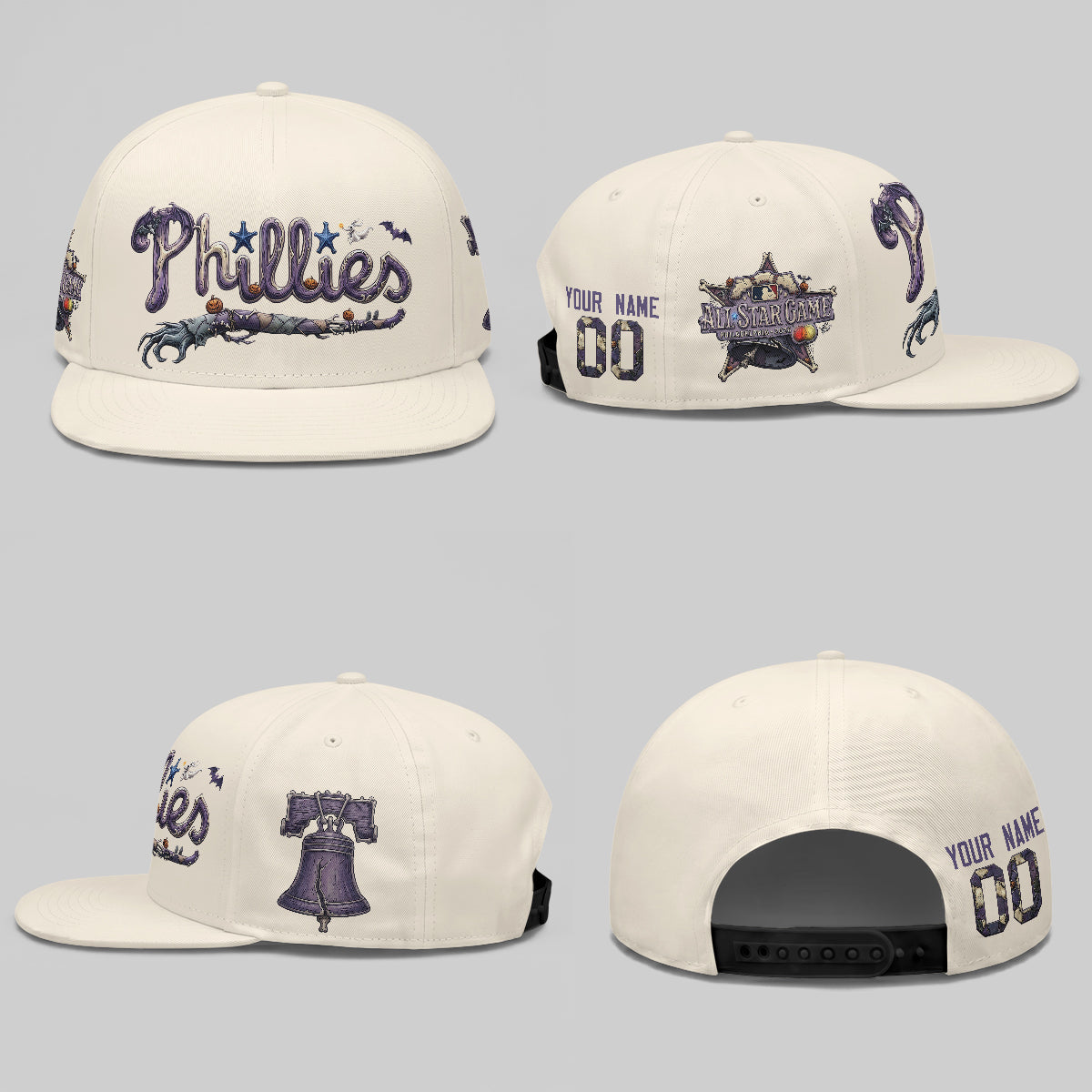 PHI Nightmare Snapback Personalized Cap - Printed