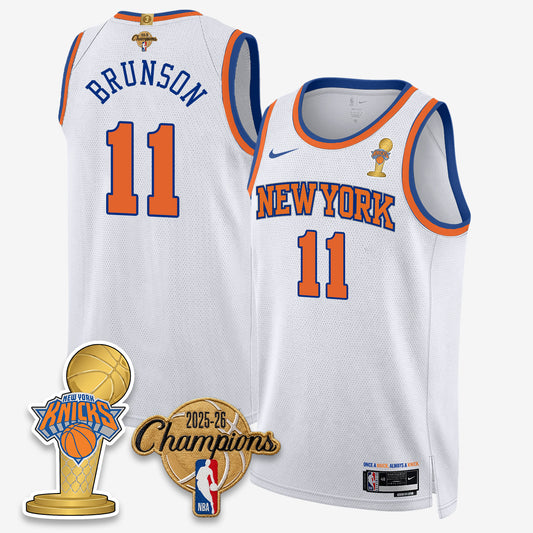 New York Knicks 2026 Basketball Champions Vapor Jersey - Stitched