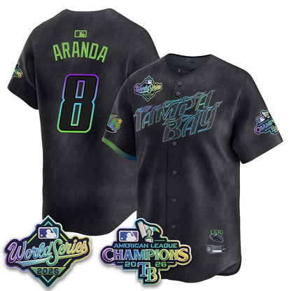 TB - 2026 AL Champions Vapor Jersey - Stitched - NQD (city)