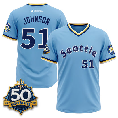 Seattle Mariners "Legacy Edition" Vapor Jersey - Stitched