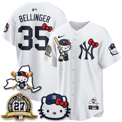 New York Yankees Meow KT 2026 Vapor Limited Jersey - All Stitched
