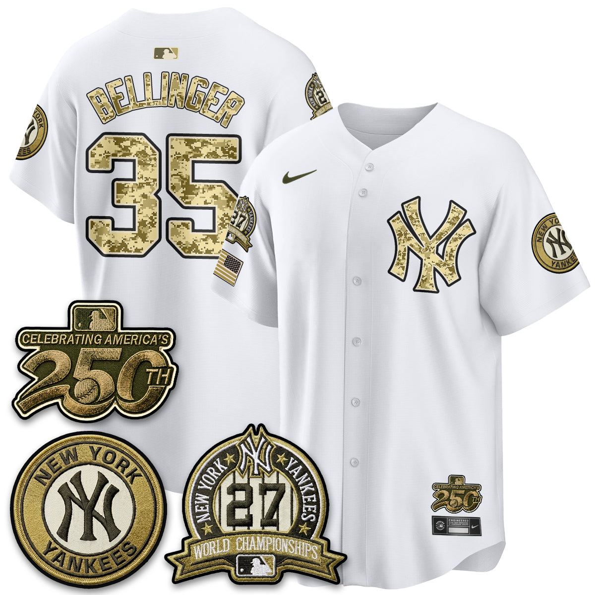 New York Yankees Salute to Service 2026 Vapor Limited Jersey - Stitched