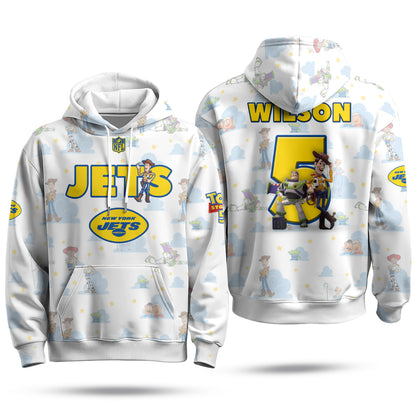 New York Jets x Infinity & Beyond Hero Edition Pullover Hoodie - Printed