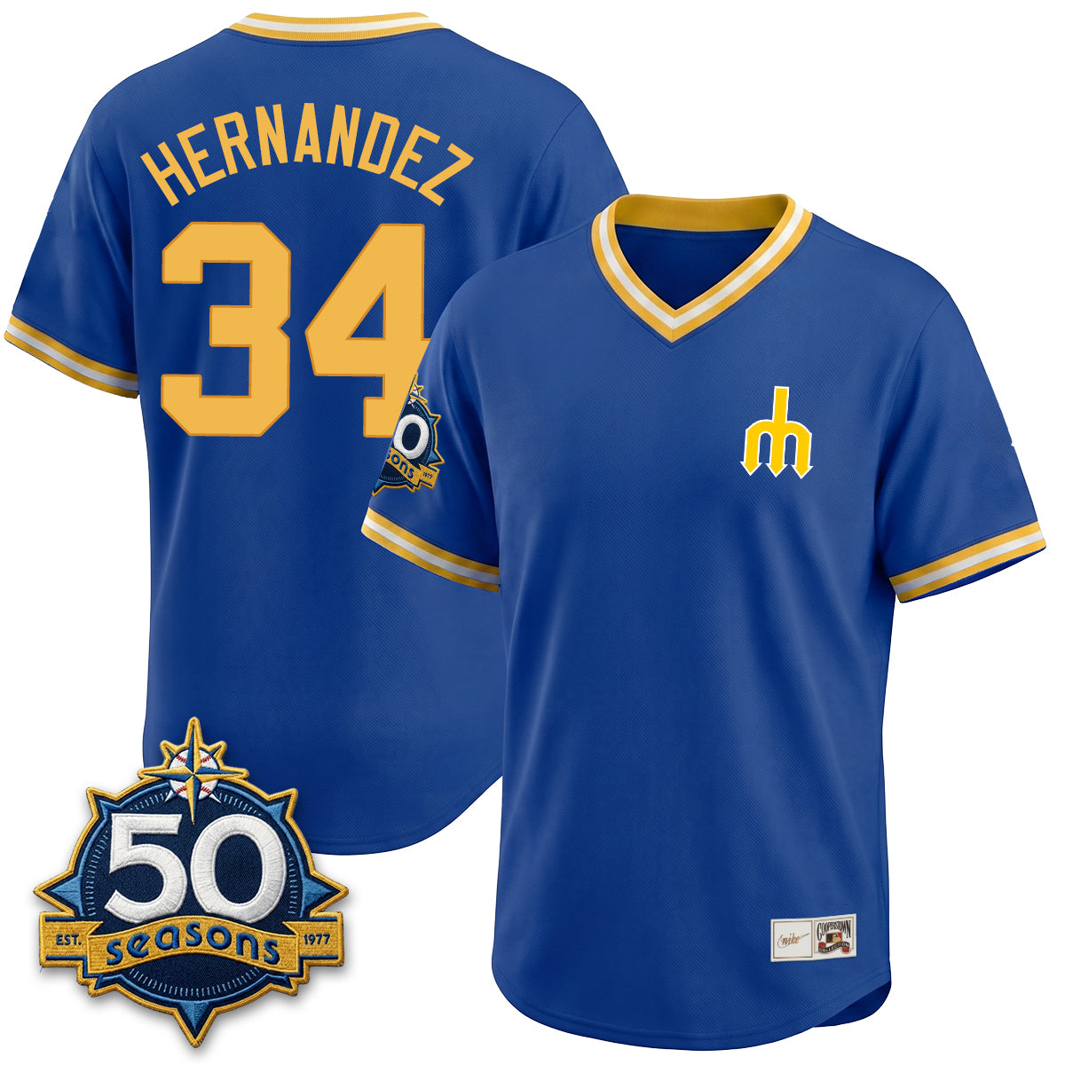 Seattle Mariners "Legacy Edition" Vapor Jersey - Stitched