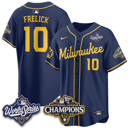 MIL 2026 NL Champions Vapor Jersey - Stitched - NQD