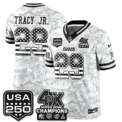 NYG 2026 Salute To Service Vapor Jersey - Stitched
