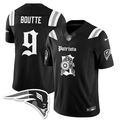 New England Patriots x Vibranium Shield Edition Vapor Jersey - Stitched