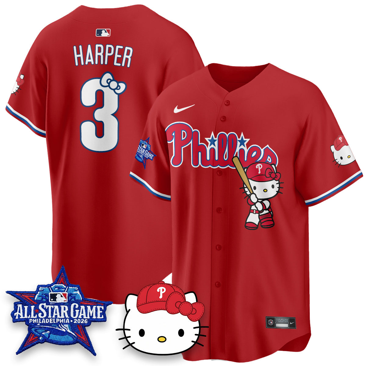PHI x Meow Kitty Vapor Limited Jersey V2- Stitched
