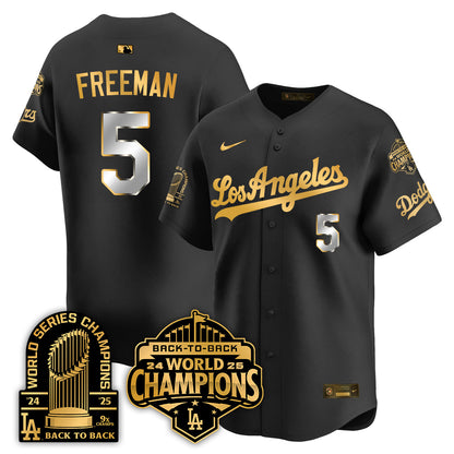 LAD Gold Collection Vapor Limited Jersey - 9x & B2B Champs - All Stitched
