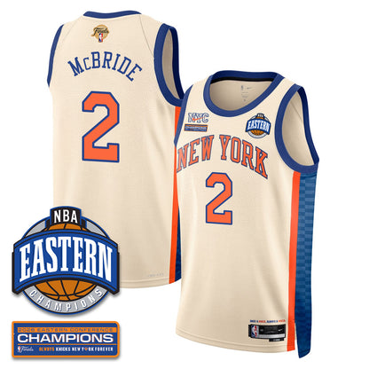 New York Knicks 2026 NBA Eastern Conference Champions City Jersey - Stitched
