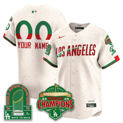 CUSTOM LAD Mexico Vapor Limited Jersey - 9x & B2B Champs - Stitched