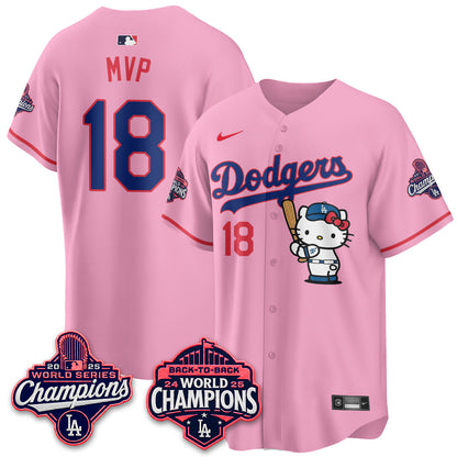 LAD x Meow KT Night 2026 Pink Edition Jersey - Stitched