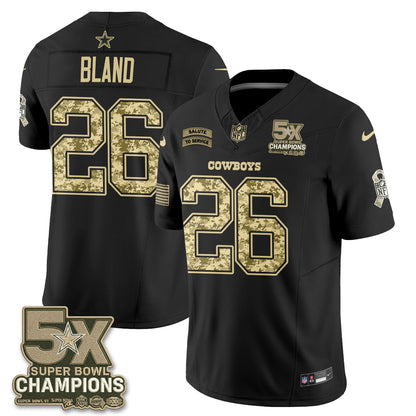 Dallas Cowboys 2026 Salute to Service V3 Vapor Jersey - Stitched