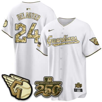 Cleveland Guardians Armed Force Day 2026 Vapor Limited Jersey - Stitched