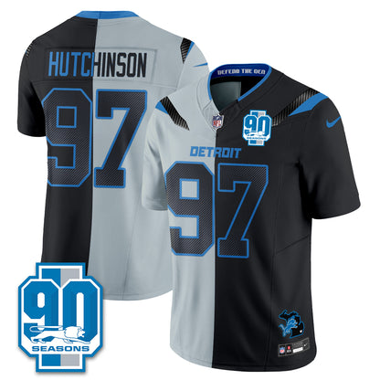 Detroit Lions Rivalries Split Edition Vapor Jersey - Stitched