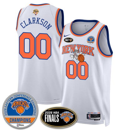 New York Knicks 2026 NBA Eastern Conference Champions x Bunny Vapor Jersey - Stitched