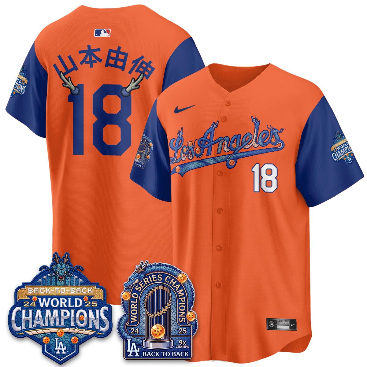 Los Angeles Dodgers x DB Night 2026 Vapor Jersey - Stitched