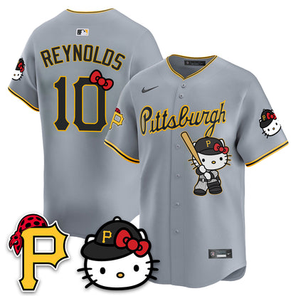 Pittsburgh Pirates x Meow KT Vapor Limited Jersey - Stitched