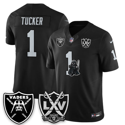 Las Vegas Raiders x Dark Lord Edition Vapor Jersey - Stitched