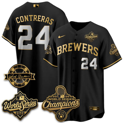 MIL 2026 WS Champions - Bob Patch Vapor Edition - Stitched-NQD (NAV9)