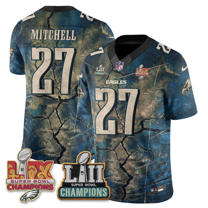 Philadelphia Eagles Fangear Edition Vapor Jersey - Stitched