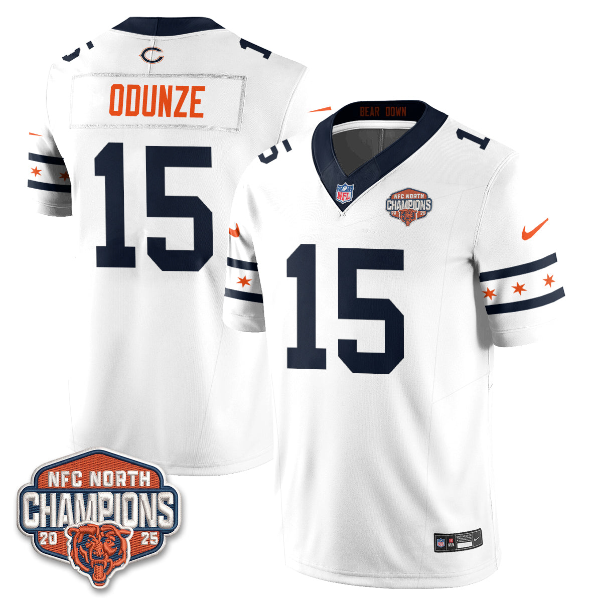 Chicago Bears Fangear Edition Vapor Jersey - Stitched