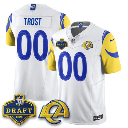 Los Angeles Rams 2026 NFL Draft Jersey - All Stitched