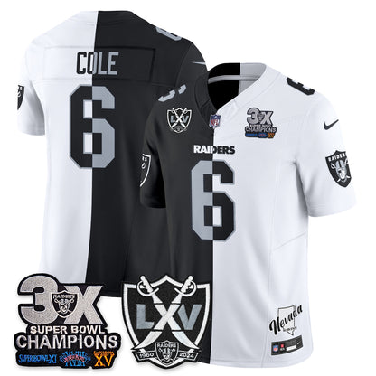 Las Vegas Raiders Split Edition Vapor Jersey V2- Stitched