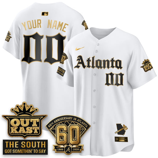 Atlanta Braves 2026 Gothic Edition Vapor Limited Custom Jersey - All Stitched