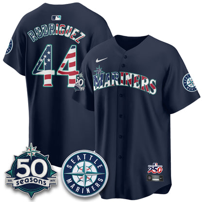 Seattle Mariners Americana 2026 Vapor Limited Jersey - Stitched