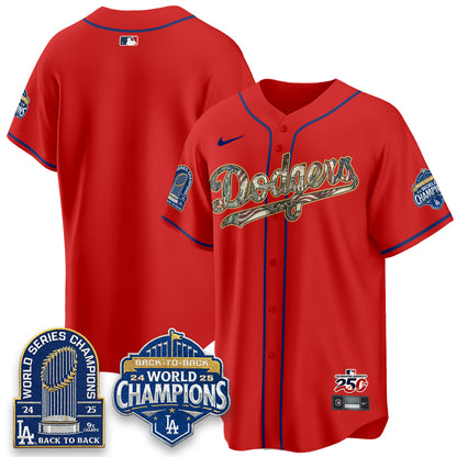Los Angeles Dodgers 2026 Independence Day USA Vapor Limited Jersey - Stitched