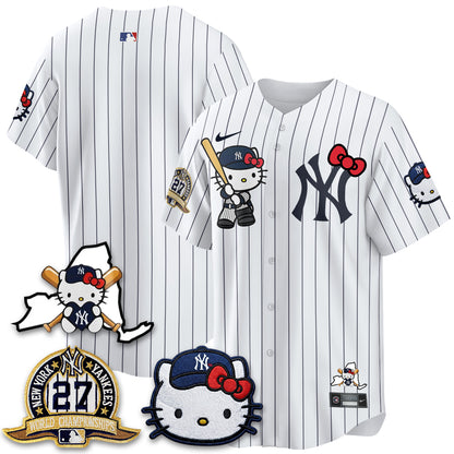 New York Yankees Meow KT 2026 Vapor Limited Jersey - All Stitched