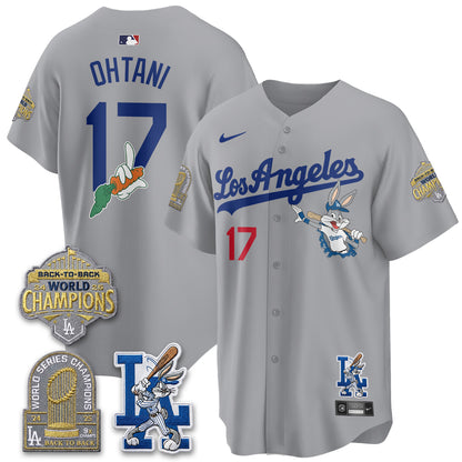 Los Angeles Dodgers Bunny Vapor Limited Jersey - All Stitched