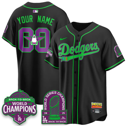 Los Angeles Dodgers 2026 Space Ranger Vapor Limited Custom Jersey - Stitched