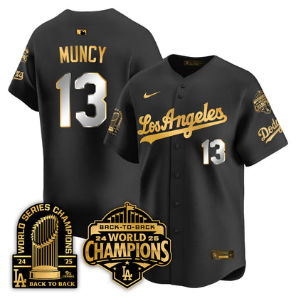 LAD Gold Collection Vapor Limited Jersey - 9x & B2B Champs - All Stitched