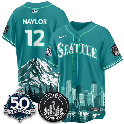 Seattle Mariners City Edition Vapor Jersey - Stitched