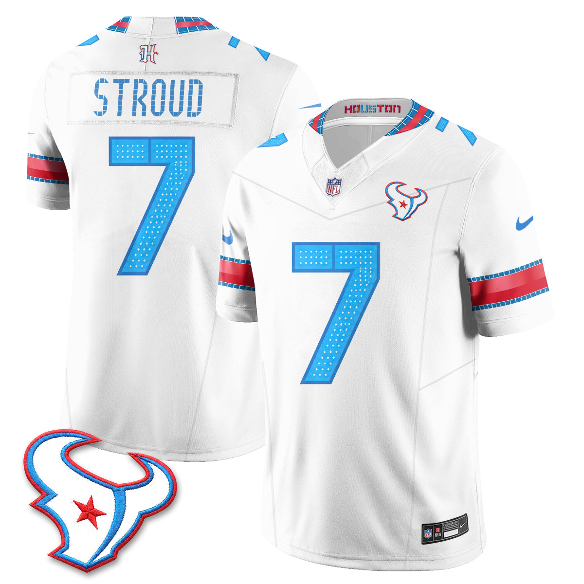 Houston Texans 2026 Rivalries Vapor Jersey - Stitched (7)