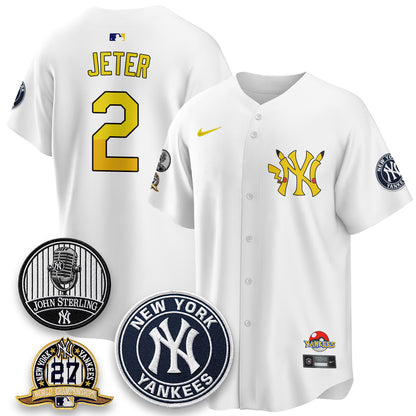 New York Yankees x PKM Cartoon Limited Jersey -  Stitched