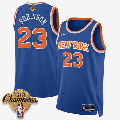 New York Knicks 2026 Basketball Champions Vapor Jersey V2- Stitched
