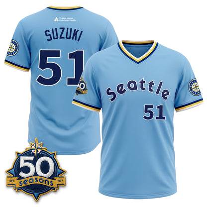 Seattle Mariners "Legacy Edition" Vapor Jersey - Stitched