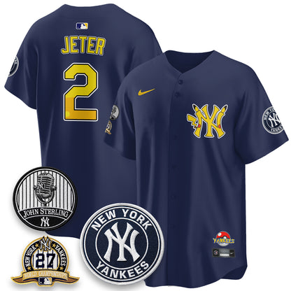 New York Yankees x PKM Cartoon Limited Jersey -  Stitched