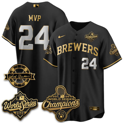 MIL 2026 WS Champions - Bob Patch Vapor Edition - Stitched-NQD (NAV9)