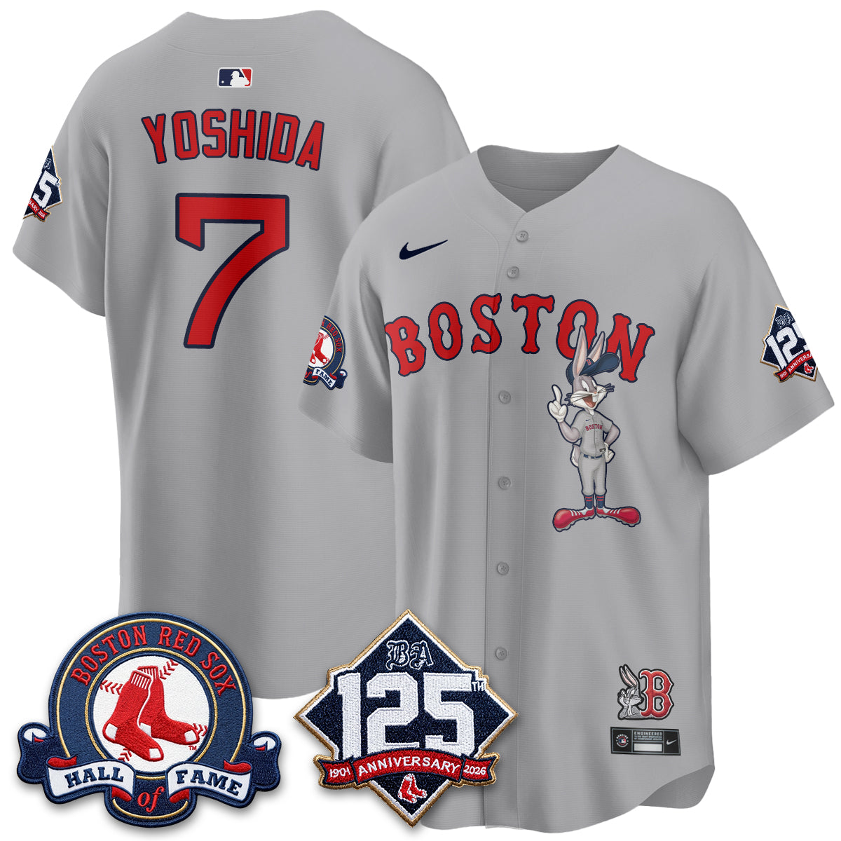 Boston Red Sox x Bunny Vapor Premier Limited Jersey - Stitched