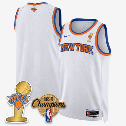 New York Knicks 2026 Basketball Champions Vapor Jersey - Stitched