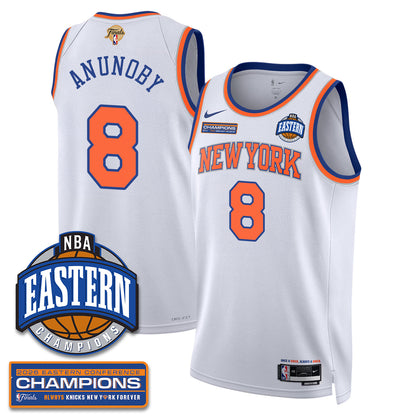 New York Knicks 2026 NBA Eastern Conference Champions City Jersey - Stitched