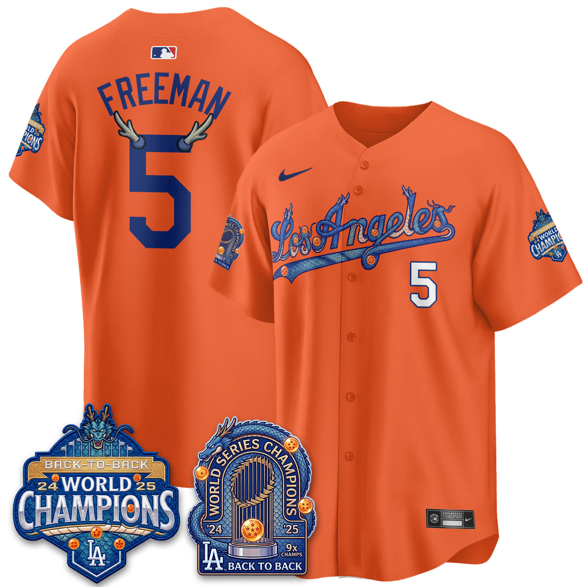 Los Angeles Dodgers x DB Night 2026 Vapor Jersey - Stitched